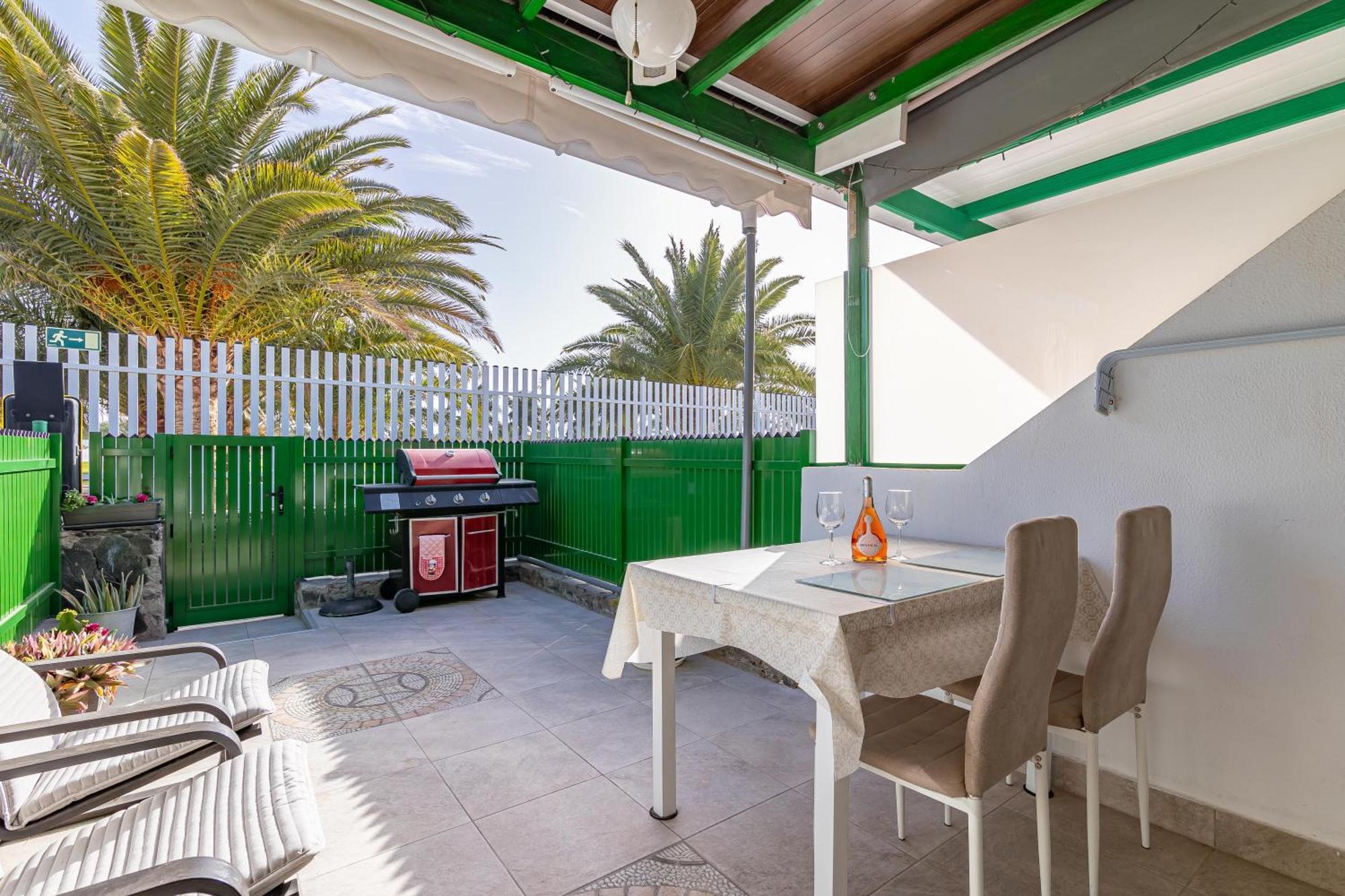 Andrea'S Bungalow, Garden, Barbecue And Pool! San Bartolomé Buitenkant foto