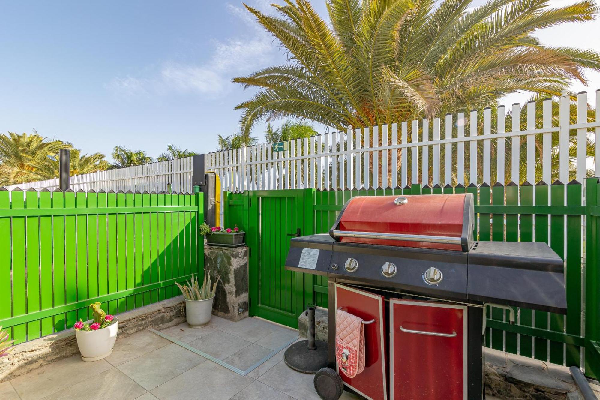 Andrea'S Bungalow, Garden, Barbecue And Pool! San Bartolomé Buitenkant foto